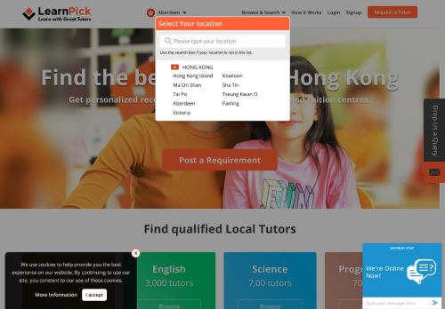 
                            7. LearnPick Hong Kong - Find Tutors, Trainers and Tuition ...