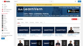 
                            1. LearnVern - YouTube