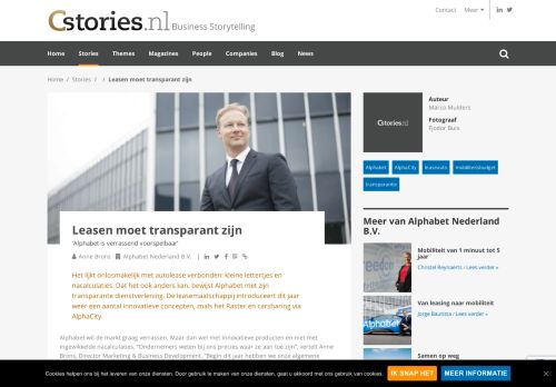 
                            13. Leasen moet transparant zijn - Cstories.nl - Business Storytelling
