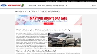 
                            5. Leasing Information | Ford of Northampton