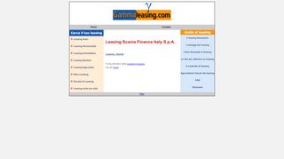 
                            8. Leasing Scania Finance Italy S.p.A. - Gammaleasing.com