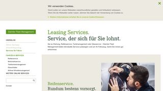 
                            6. Leasing Services – Daimler Fleet Management