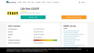 
                            5. ≡ LEASY: logga in på mina sidor ≫ registrering ⋆ personligt konto ...