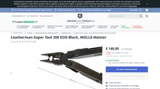 
                            8. Leatherman Super Tool 300 EOD Black, MOLLE-Holster | Günstiger ...