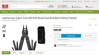 
                            12. Leatherman Super Tool 300 EOD Multi-Tool with Black MOLLE ...