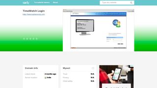
                            9. leave.aptaracorp.com - TimeWatch Login - Leave Aptaracorp - Sur.ly