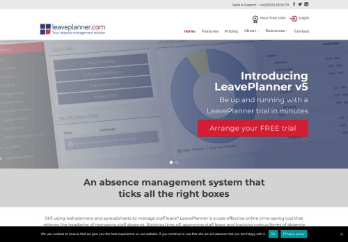 
                            3. LeavePlanner: Absence Management Software