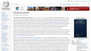 
                            12. Lebanese passport - Wikipedia