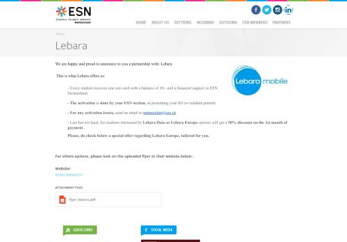 
                            12. Lebara | ESN Switzerland