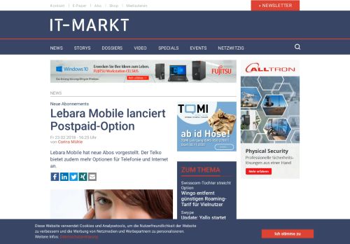 
                            10. Lebara Mobile lanciert Postpaid-Option | IT-Markt