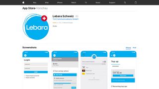 
                            11. Lebara Schweiz im App Store - iTunes - Apple