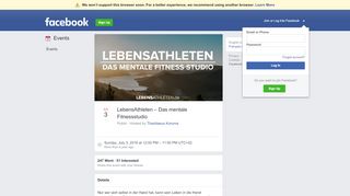
                            4. LebensAthleten – Das mentale Fitnessstudio - Facebook