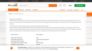 
                            2. Lebensmittel Online Shop - AllyouneedFresh