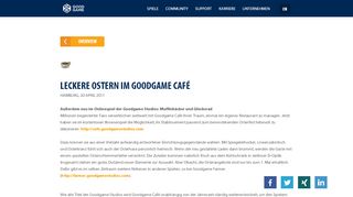 
                            4. Leckere Ostern im Goodgame Café | Goodgame Studios
