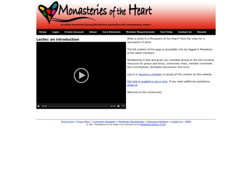 
                            9. Lectio - | Monasteries of the Heart