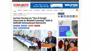 
                            11. Lecture Session on “Use of Google Classroom in ... - corporatenews