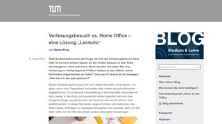 
                            6. Lecturio - Blog Studium und Lehre - TUM