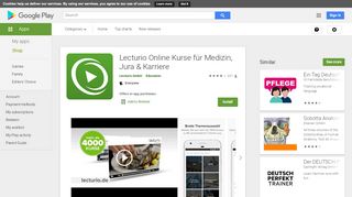 
                            10. Lecturio Online Kurse für Medizin, Jura & Karriere – Apps bei Google ...