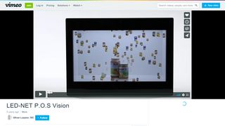 
                            8. LED-NET P.O.S Vision on Vimeo