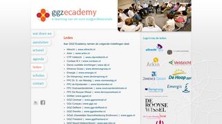 
                            8. Leden - GGZ Ecademy - e-learning van en voor zorgprofessionals