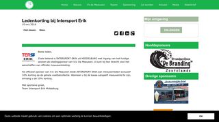 
                            6. Ledenkorting bij Intersport Erik | VV de Meeuwen