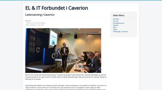 
                            10. Ledersamling i Caverion - EL & IT Forbundet i Caverion