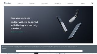 
                            2. Ledger - Hardware wallets - Securing your crypto assets | Ledger
