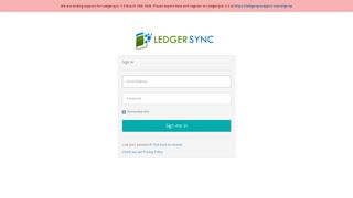 
                            7. LedgerSync | Login