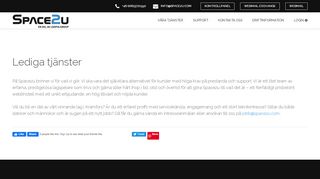 
                            13. Lediga tjänster - | Space2u Webhosting