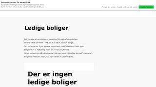 
                            9. Ledige boliger - Vestsjællands Almene Boligselskab
