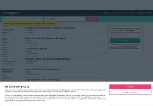 
                            13. Ledige job i Holstebro, arbejde | Jobrapido.com