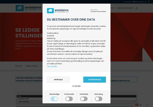 
                            6. Ledige stillinger - Assistance HR Partners A/S