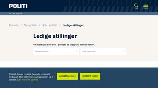 
                            6. Ledige stillinger - Politi