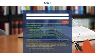 
                            12. Lee County's Focus Parent Portal - Focus School Software