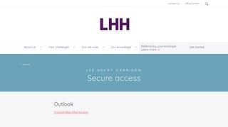 
                            2. Lee Hecht Harrison | Secure access links