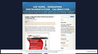 
                            6. LEE HUNG . SINGAPORE . INSTRUMENTATION . CALIBRATION ...