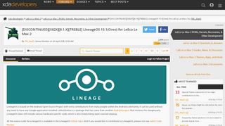 
                            12. LeEco Le Max 2 - XDA Forums - XDA Developers