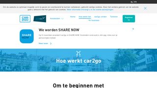 
                            3. Leer hoe het werkt | car2go Amsterdam