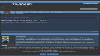 
                            10. Leerlaufdrehzahl mit VCDS ändern ? AXE 2.5TDI 2003 | TX-Board ...