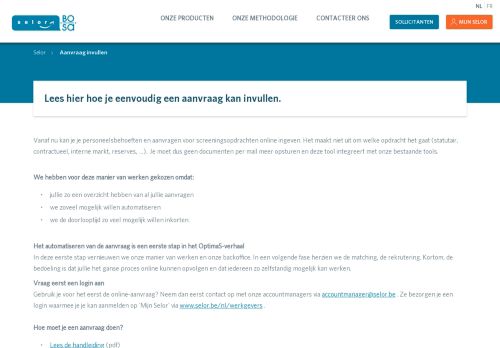 
                            5. Lees hier hoe je eenvoudig een aanvraag kan invullen. - Selor