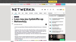 
                            10. Lees nou jou tydskrifte op Netwerk24 | Netwerk24