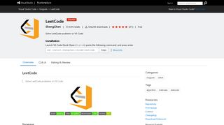 
                            12. LeetCode - Visual Studio Marketplace