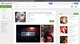 
                            9. Legacy Of Discord (Warisan) - Aplikasi di Google Play