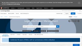 
                            7. Legal Information Management | Cambridge Core