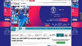 
                            11. Legal: Talks on with DIPP to secure legal status for angel groups - The ...