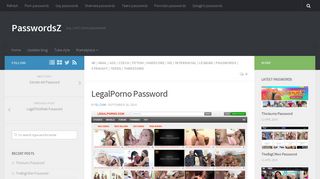 
                            4. LegalPorno Password | PasswordsZ