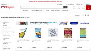 
                            6. legalshield+associate+only+login - Staples