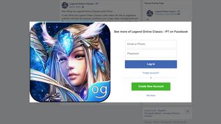 
                            6. Legend Online Classic - PT - Facebook