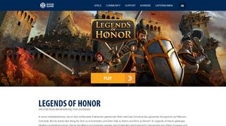 
                            5. Legends of Honor - Goodgame Studios