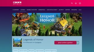 
                            7. Legends of Honor kostenlos spielen bei RTLspiele.de
